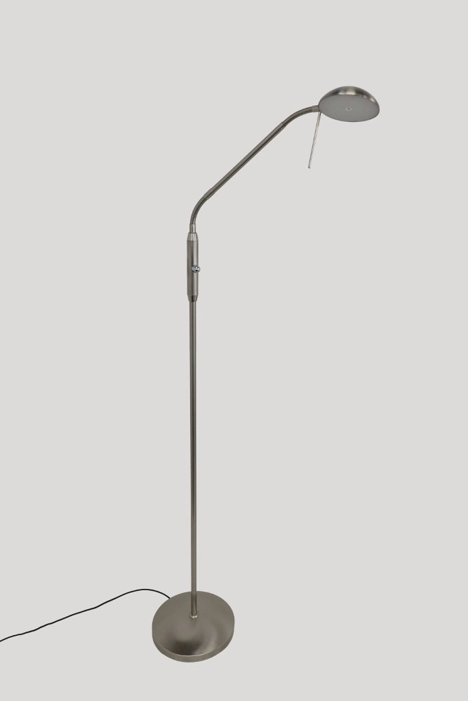 LED leeslamp CAMPIONE met flexibele arm | Staal