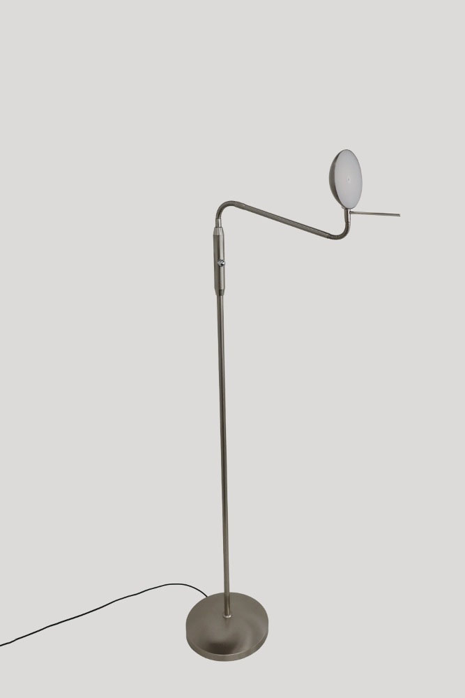 LED leeslamp CAMPIONE met flexibele arm | Staal