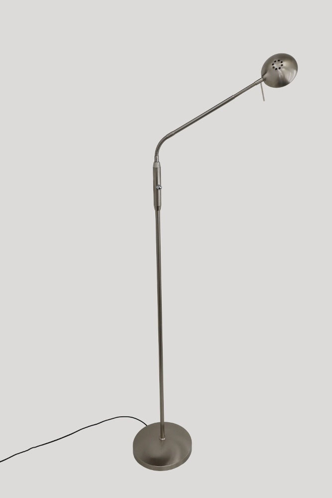 LED leeslamp CAMPIONE met flexibele arm | Staal