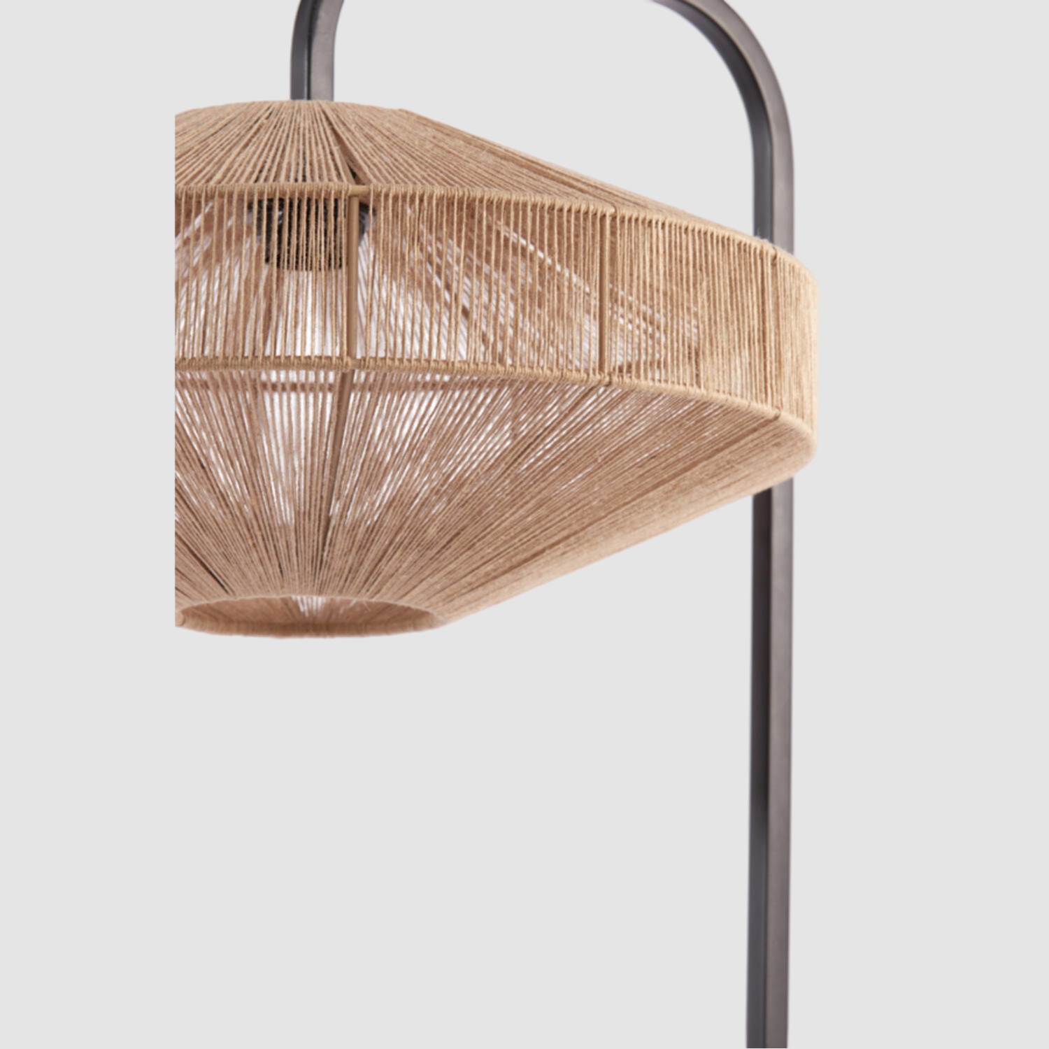 Jute Vloerlamp Lyra naturel | &Oslash; 43 cm