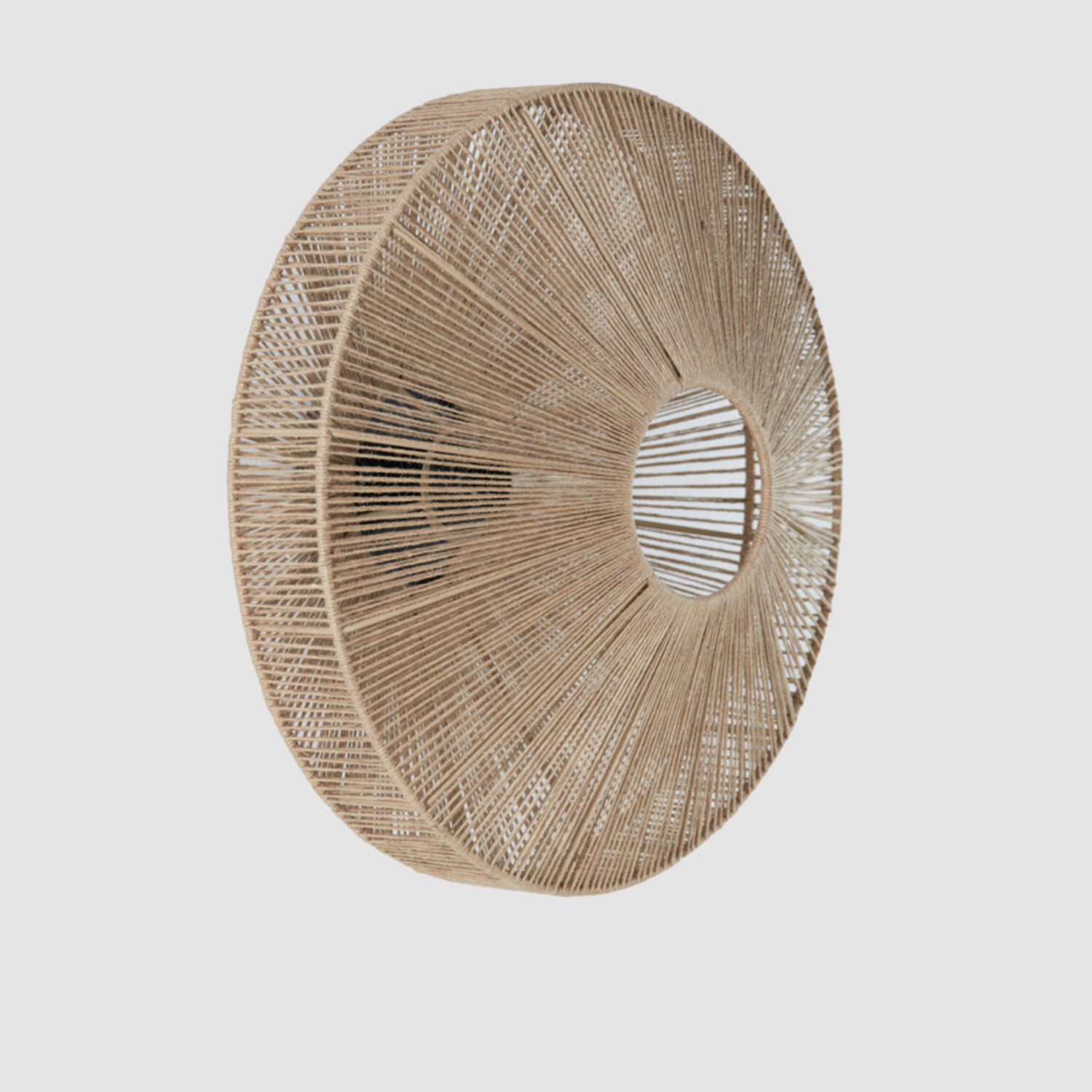 Jute Wandlamp Lyra naturel | Ø 43 cm