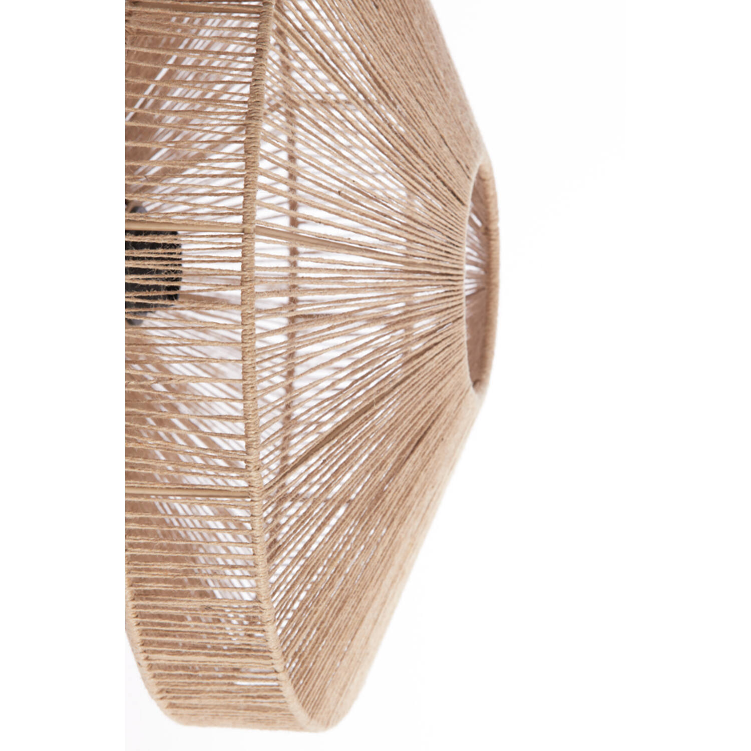 Jute Wandlamp Lyra naturel | Ø 43 cm
