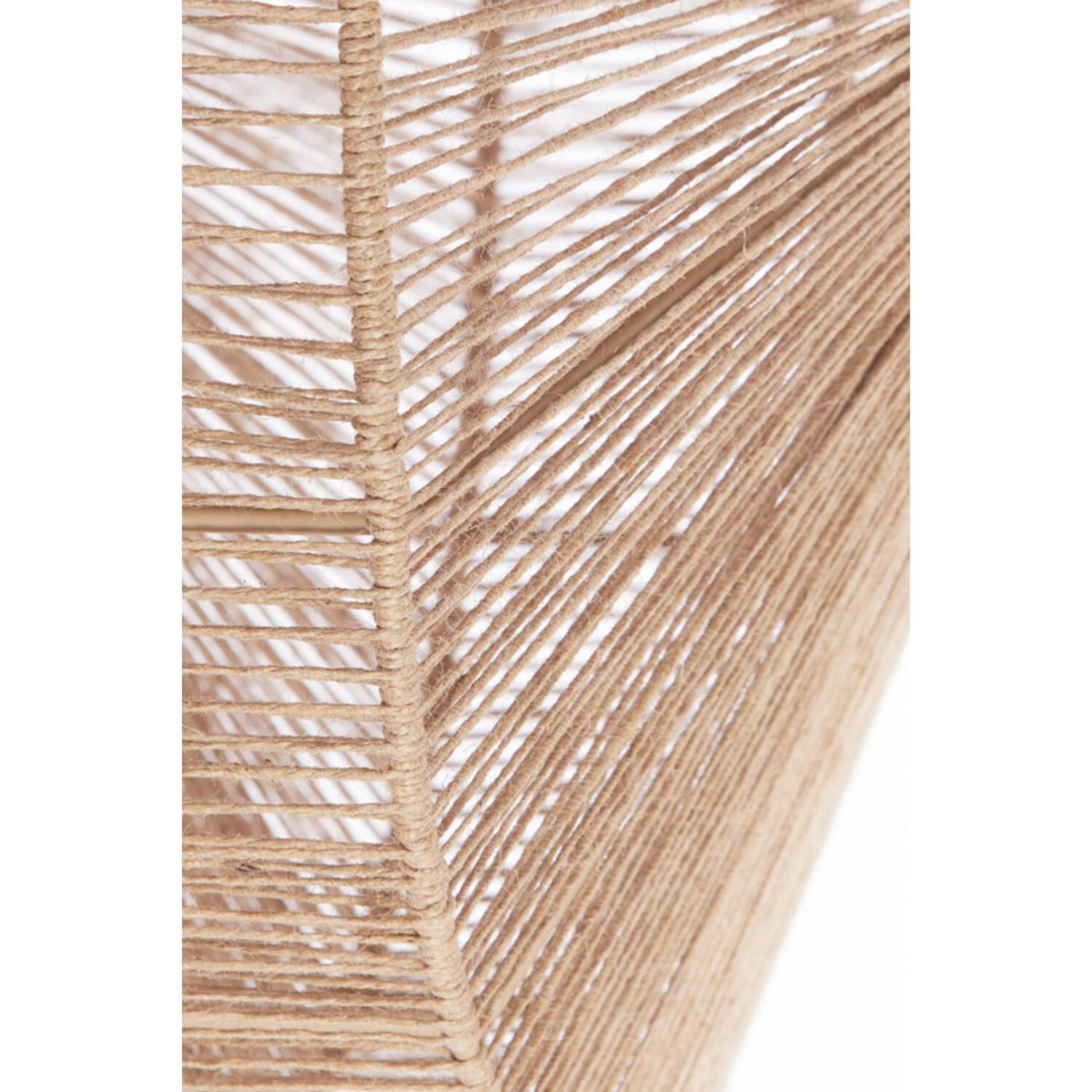 Jute Wandlamp Lyra naturel | Ø 31 cm