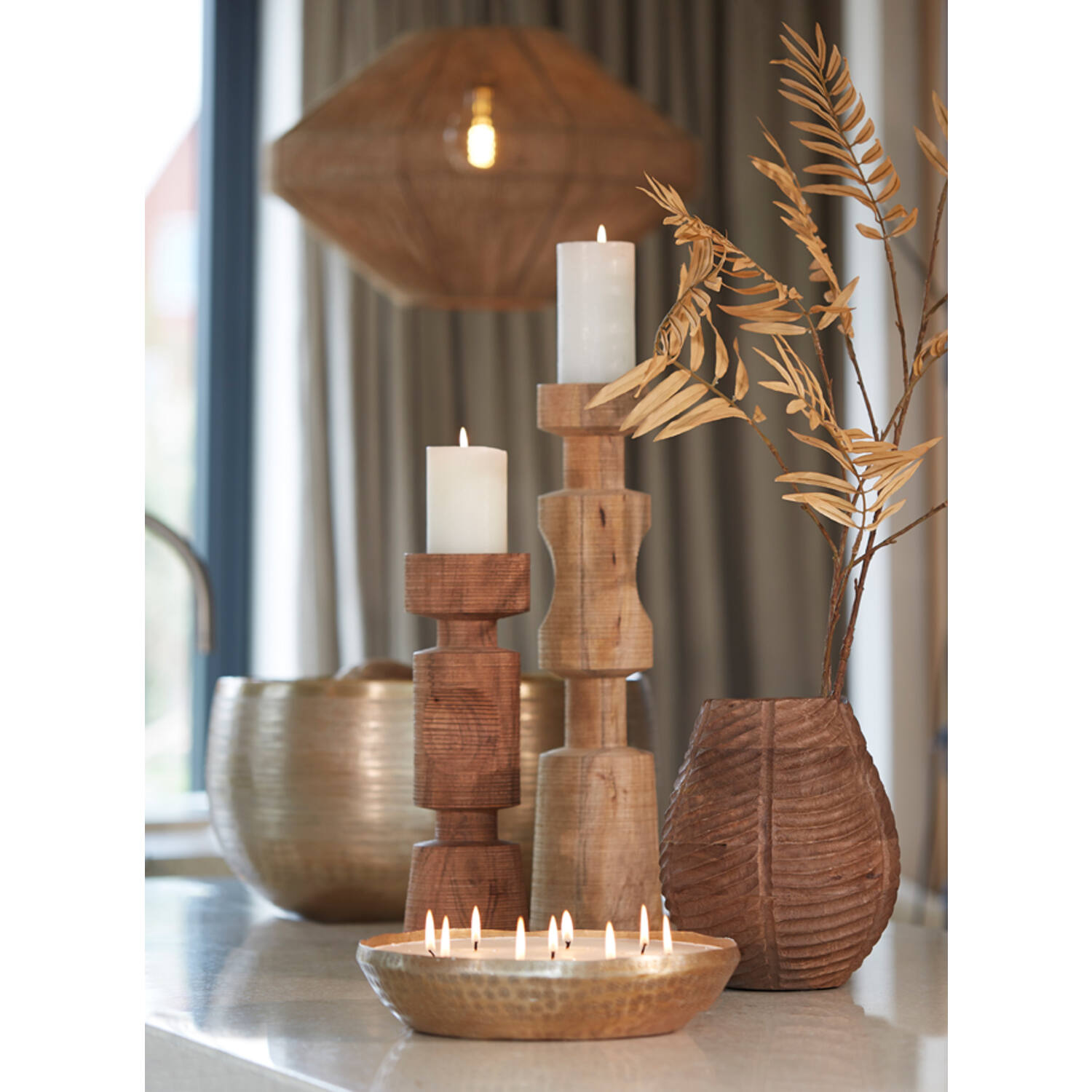 Jute Hanglamp MALLOW Naturel | Ø 60 cm