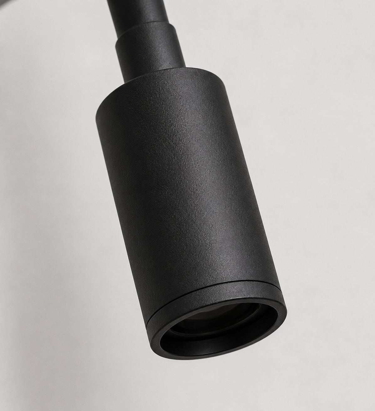 Flexibele oplaadbare WISPO wandlamp met touch dimmer| Zwart