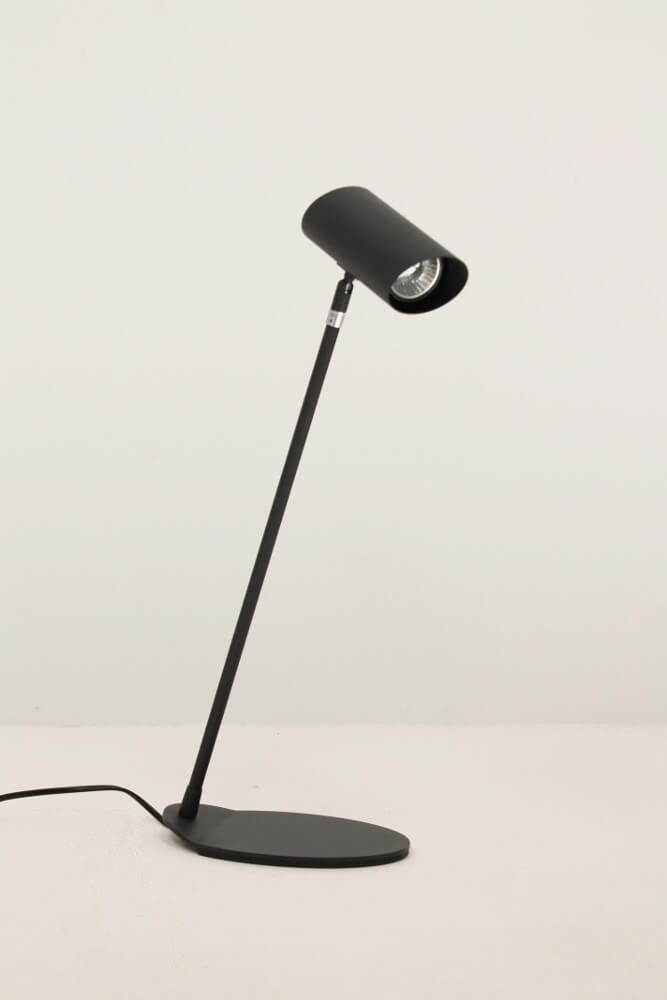 Leuk vormgegeven leeslamp / bureaulamp MITCH | Zwart