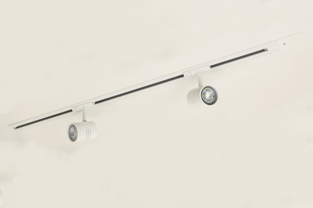 Losse 1-fase INBOUW spanningsrail LUNA | Wit 2 meter