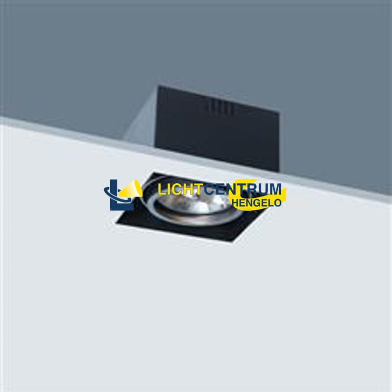 Witte inbouwspot TRIMLESS SINGLE GU10 | verstelbare stucrand