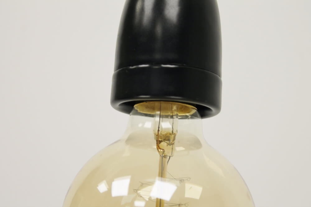 Hanglamp NUMBER FIVE met zwarte fittingen | Excl. lichtbron