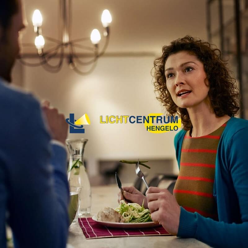 Philips LED kaarslamp 25 watt (4W) E14 | Mat 3 stuks
