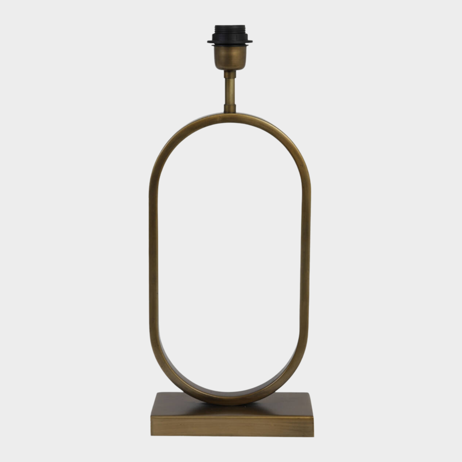Tafellamp JAMIRI met ovale kap | ZWART - ANTIEK BRONZE