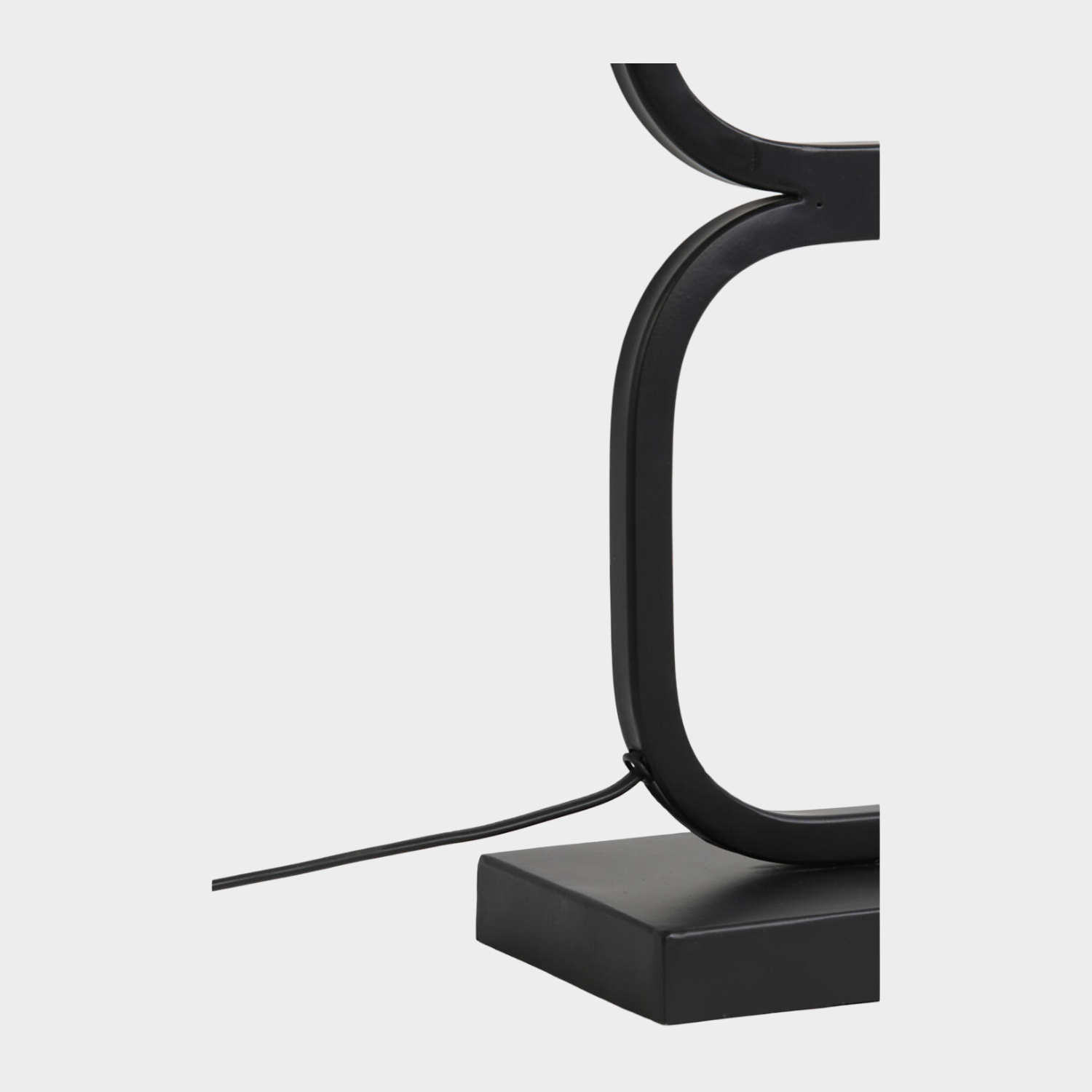Tafellamp Lutika | ZWART | 46 CM 