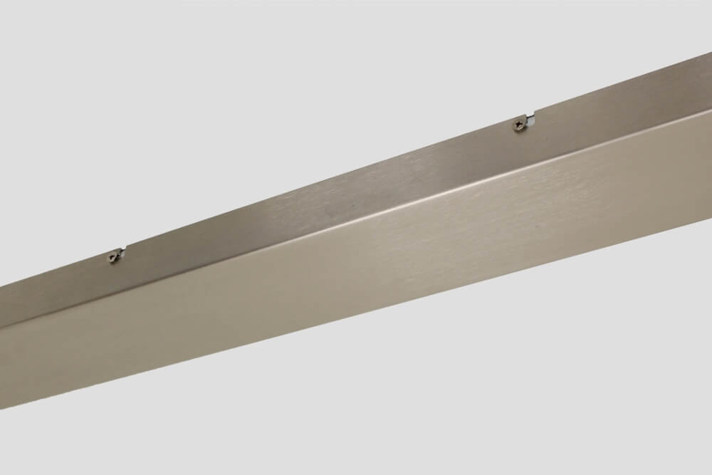 Stalen plafondbalk PRO LINE voor lampen 160 x 8 cm | Staal