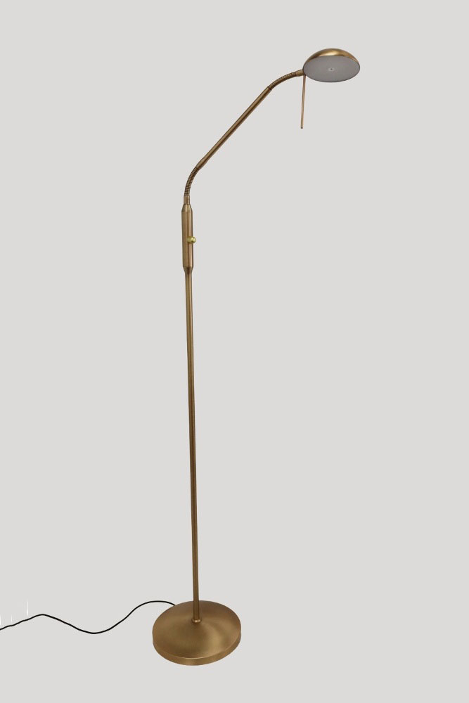 LED leeslamp CAMPIONE met flexibele arm | Brons