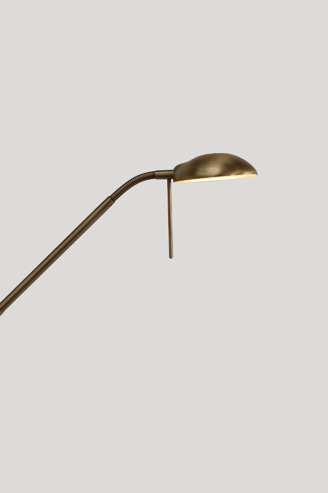 LED leeslamp CAMPIONE met flexibele arm | Brons